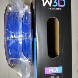AZUL (Blue) PLA W3D FILAMENTO 3D 1.75MM 1KG