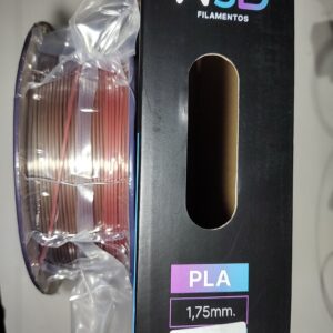 SILK ARCOIRIS (Silk Rainbow) PLA W3D FILAMENTO 3D 1.75MM 1KG