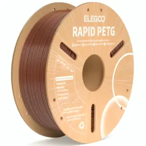 MARRON PETG RAPID Elegoo Filamento Diámetro 1,75mm 1kg 50.203.0225