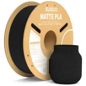 NEGRO MATTE PLA Elegoo Filamento  Diámetro 1,75mm 1kg 50.203.0250