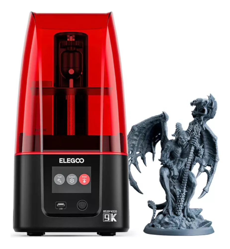 Mars 4 9k 153x77x175mm Lcd Impresora Resina Elegoo - Imagen 6