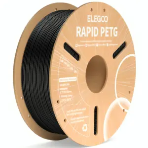 NEGRO PETG RAPID Elegoo Filamento Diámetro 1,75mm 1kg 50.203.0216