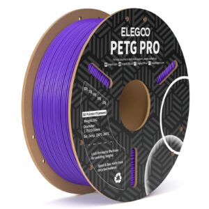 PURPURA PETG PRO Elegoo Filamento Diámetro 1,75mm 1kg 50.203.0206