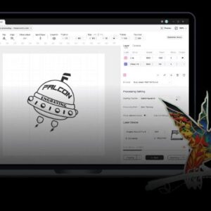 SOFTWARE Falcon Design Space GRATIS programa laser