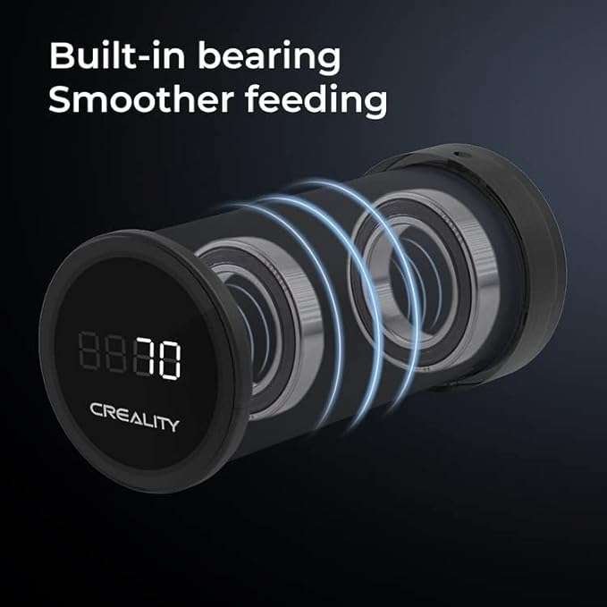 Spool Rack Creality Soporte de carrete de filamento para impresora 3D, estante de carrete digital pesado con batería recargable, soporte de filamento de pantalla HD de alimentación suave para Ender 3, Ender 3 C18+ - Imagen 6