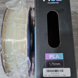 TRANSPARENTE (Transparent) PLA W3D FILAMENTO 3D 1.75MM 1KG