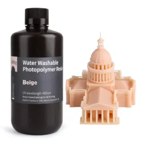 BEIGE LAVABLE AL AGUA RESINA ELEGOO 500Gr 50.103.0018