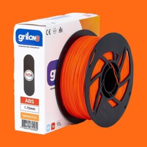NARANJA FLUO ABS GRILON FILAMENTO 3D 1.75MM 1KG