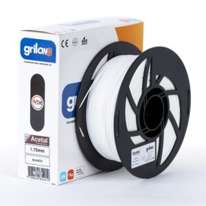 BLANCO Acetal GRILON FILAMENTO 3D 1.75MM 1 KG M03IBL175CJ