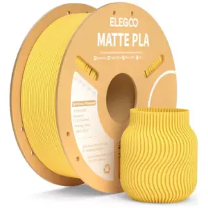 AMARILLO SOLAR MATTE PLA Filamento Diámetro 1,75mm 1kg Elegoo 50.203.0255