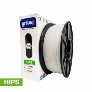 NATURAL HIPS GRILON FILAMENTO 3D 1.75MM 1KG