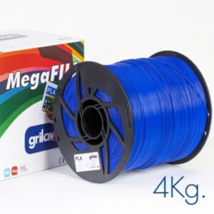 AZUL 4kg PLA MEGAFILL Grilon -No Rebobinable- M40IAZ175C4