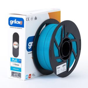 TURQUESA PLA+ 850 GRILON FILAMENTO 3D 1.75MM 1KG PLAMAS GRILON