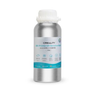 Blanca Dura plus Resina 500g 0.5KG botella ALUMINIO Creality  WHITE 3302020015