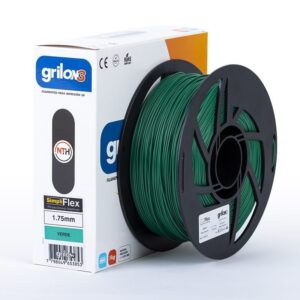 SIMPLIFLEX VERDE GRILON FILAMENTO 3D 1.75MM 1KG FLEXIBLE