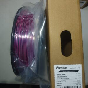 (Negro Rojo Rosado) Filamento PLA Dual Black-Rose Red Fremover